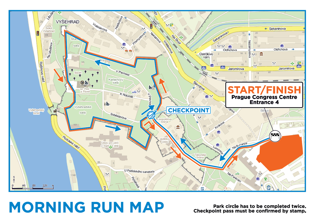 ESGO run map